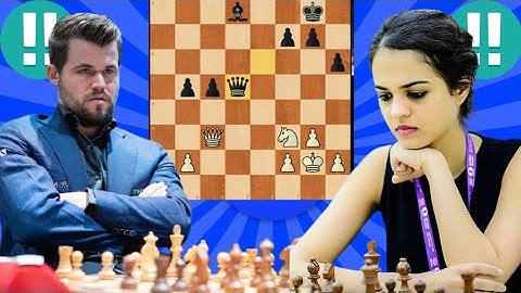 Upgrade Tania Sachdev vs Magnus Carlsen 23