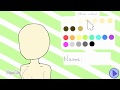 My little game | (Character creator) Flipaclip | Part 1 (read desc)