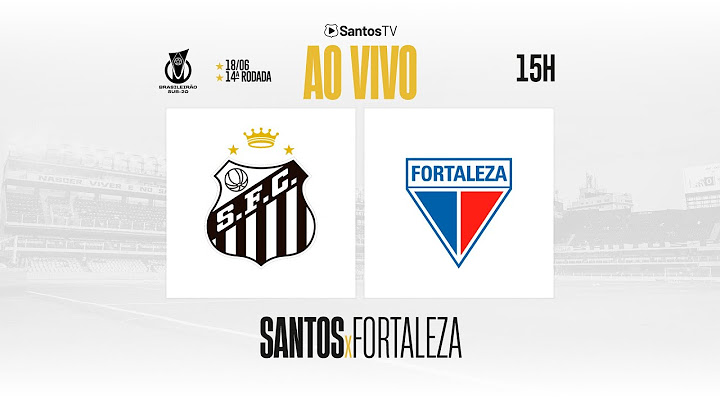 🔴 AO VIVO COM IMAGENS: SANTOS  x  FORTALEZA | BRASILEIRÃO SUB-20 (18/06/25)