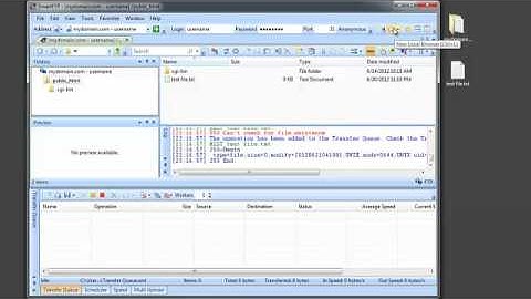 How to transfer files using SmartFTP