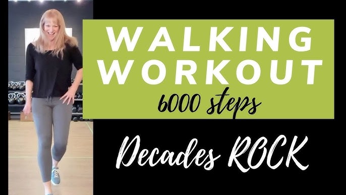 WALKING WORKOUT Decades Mashup, 8000 Steps Workout at Home