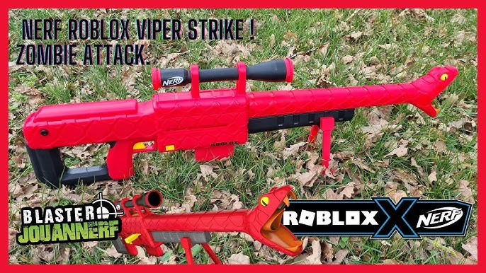 NERF Roblox Zombie Attack: Viper Strike Dart-Blaster Cobra mit 6 Darts