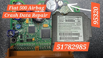 Fiat 500 / Bravo Airbag Module Crash Data Reset and Repair EEPROM 95320 Repair (51782985 / 5WK43908)