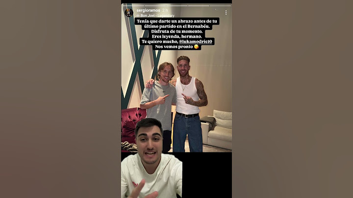 SERGIO RAMOS VIAJA para DESPEDIR a MODRIC #realmadrid #sergioramos #modric #futbol