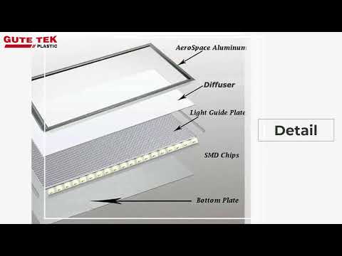 GUTE TEK Plastic PMMA light diffuser sheet