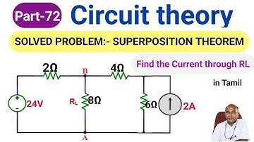 Superposition theorem problem in tamil