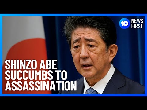 Shinzo Abe Honoured Across Australia | 10 News First
