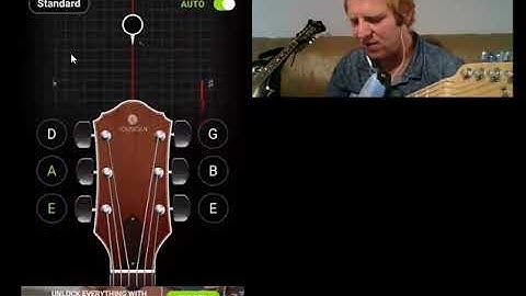 tuning with guitar tuna