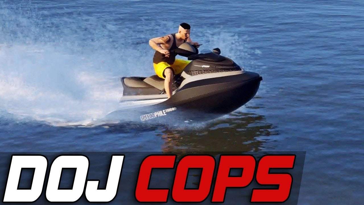 Dept. of Justice Cops #353 - Jet Ski Trio (Criminal)