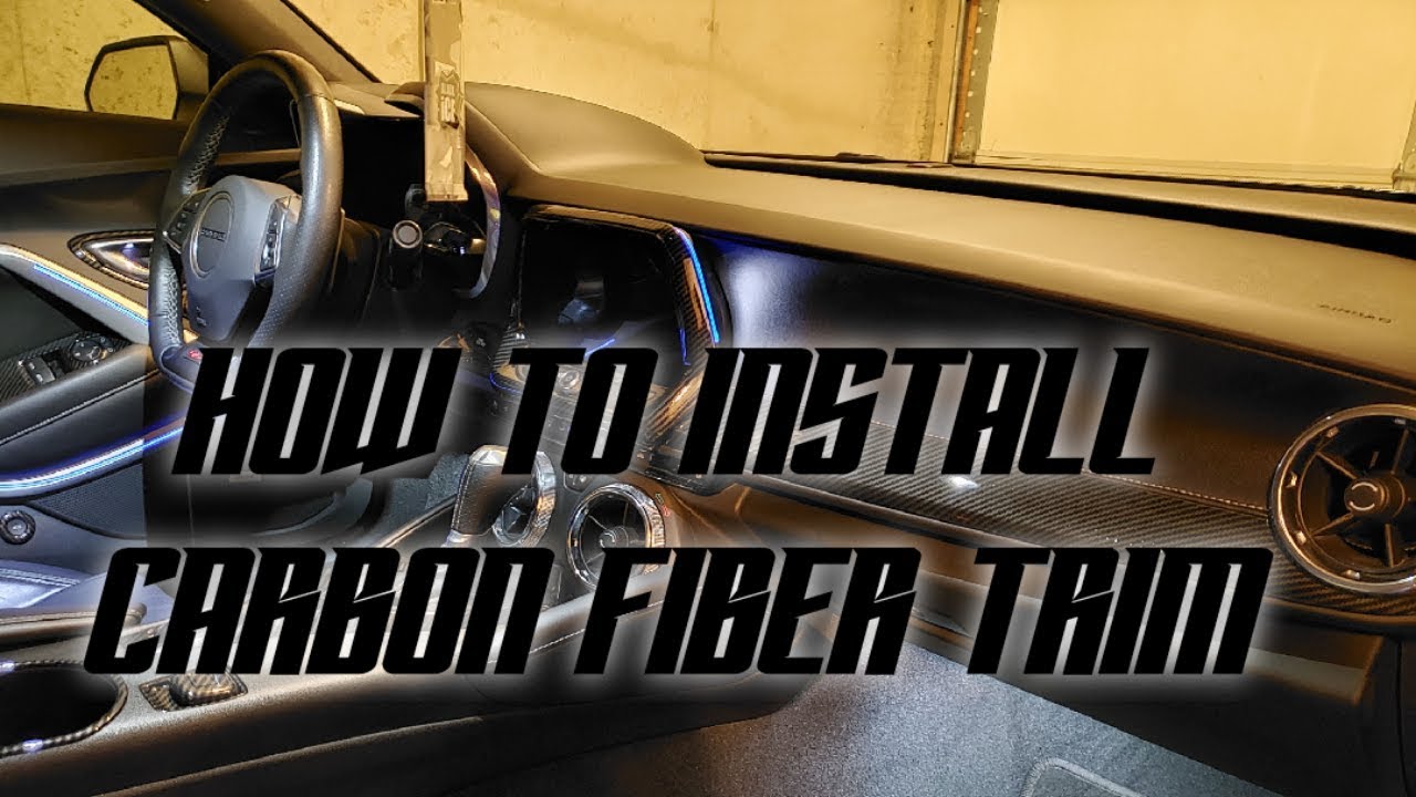 HOW TO INSTALL CARBON FIBER INTERIOR TRIM - YouTube