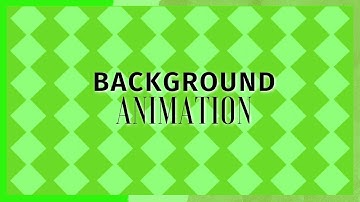 Free animated green geometric background pattern |  Pattern Motion Graphics Loop