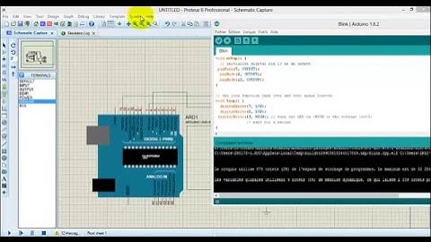 Simulation of Robot[#arduino+#Proteus]