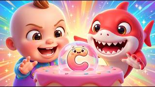 Little Shark Bubble ABC Adventure 🧼 Learn Alphabet Phonics Kids Songs | Baby Shark Undersea Alphabet