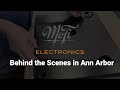 Mofi electronics  behind the scenes in ann arbor