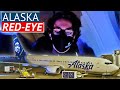 What is Alaska Airlines like on a RED-EYE? Seattle to Chicago
