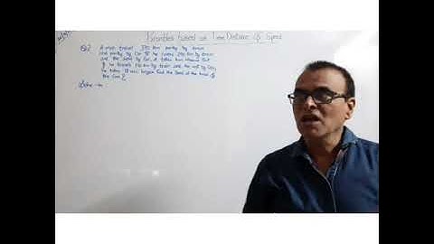 problems based on time,distance and speed||linear equations in two variable||10th||by ranjan sir