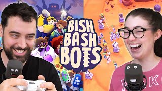 Testing our Teamwork in NEW Chaotic Tower Defense/Brawler Game, Bish Bash Bots by Evan and Katelyn Gaming Uncut 41,308 views 5 months ago 2 hours, 10 minutes
