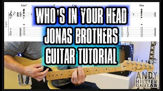 Jonas Brothers Who's In Your Head Guitar Tutorial Lesson screenshot 5