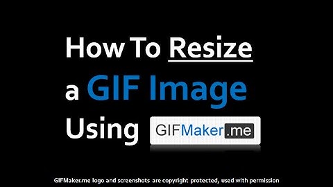 How to Resize or Edit a GIF Image