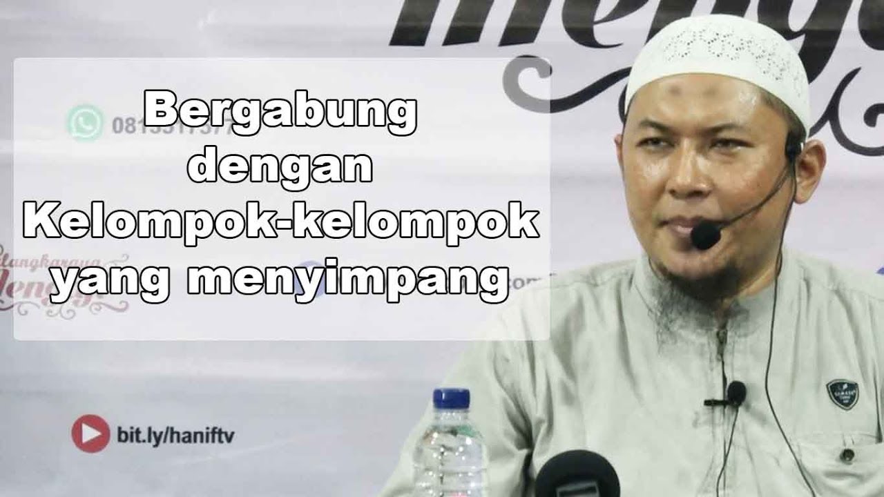 Bergabung dengan kelompok kelompok yang menyimpang - Ustadz Sofyan Chalid Ruray