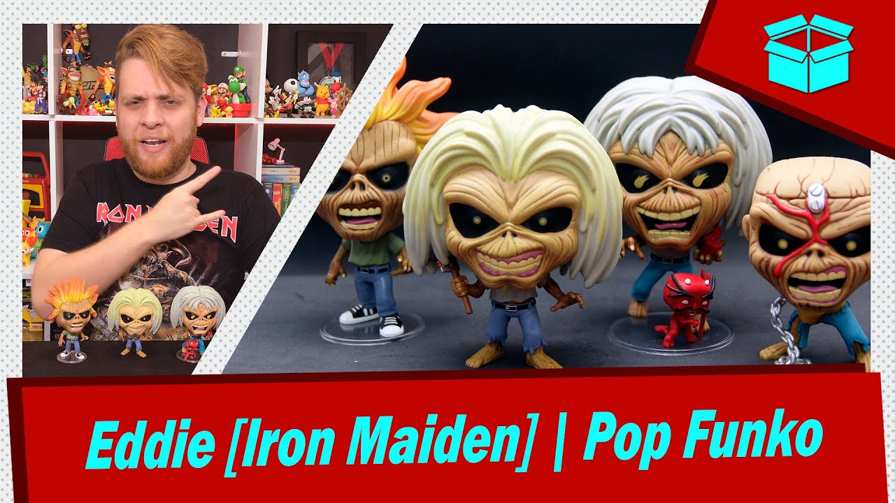 Eddie [Iron Maiden] 4-Pack [Glow in the 