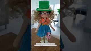 Crochet doll outfit idea 👗