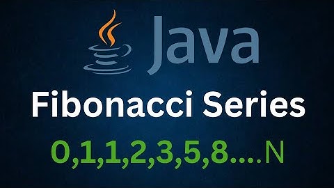 write a Program to Display Fibonacci series using while loop in java #coding #logical #information.