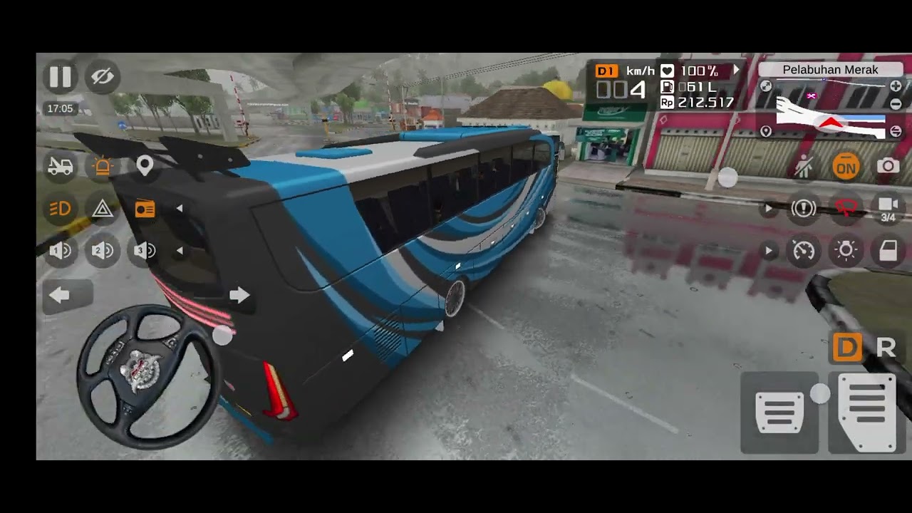 bus simulator Indoanesia game#3 📸😀🤟😎🐎