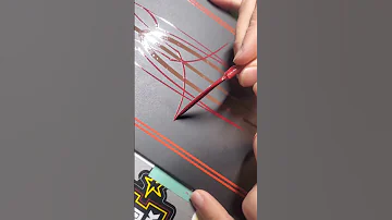 Here S A Bunch Of Custom Mixed Ronan Paints Urethane Striping Paints Using An Alien Deathhawk 000 