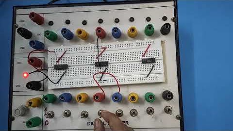 Practical for digital techniques subject: basic logic gates