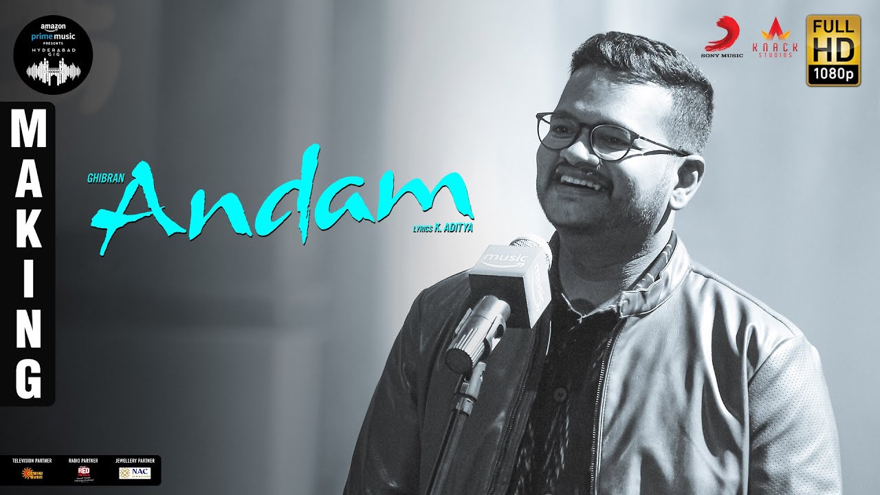 Amazon Prime Music Hyderabad Gig | Andam BTS | Ghibran