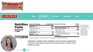 Label Reading 101