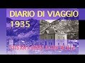DIARIO DI VIAGGIO 1935