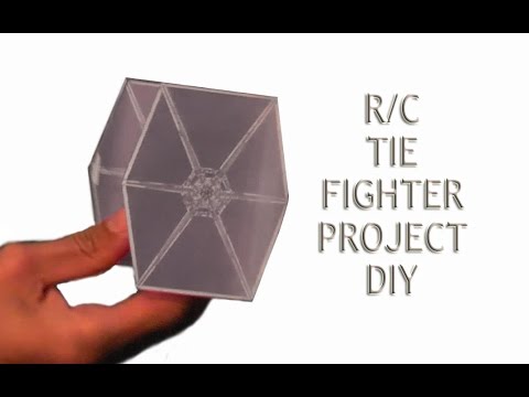 build your own r c tie fighter youtube