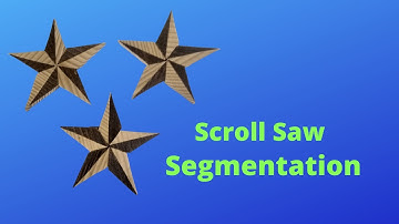 Create original designs with segmentation on the scroll saw