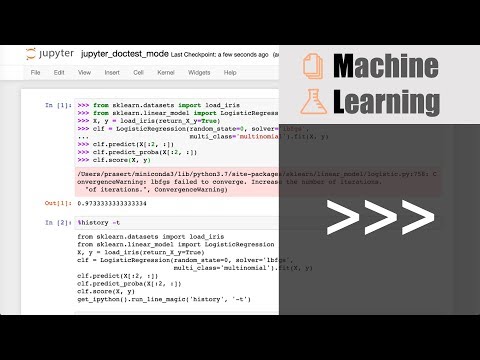 สอน Jupyter Notebook: การ run notebook cell ที่มี Python Prompt (เครื่องหมายมากกว่า 3 ตัว)