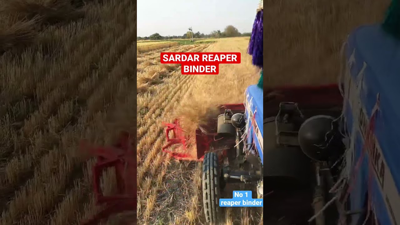 SARDAR REAPER BINDER, best reaper binder machine , no 1