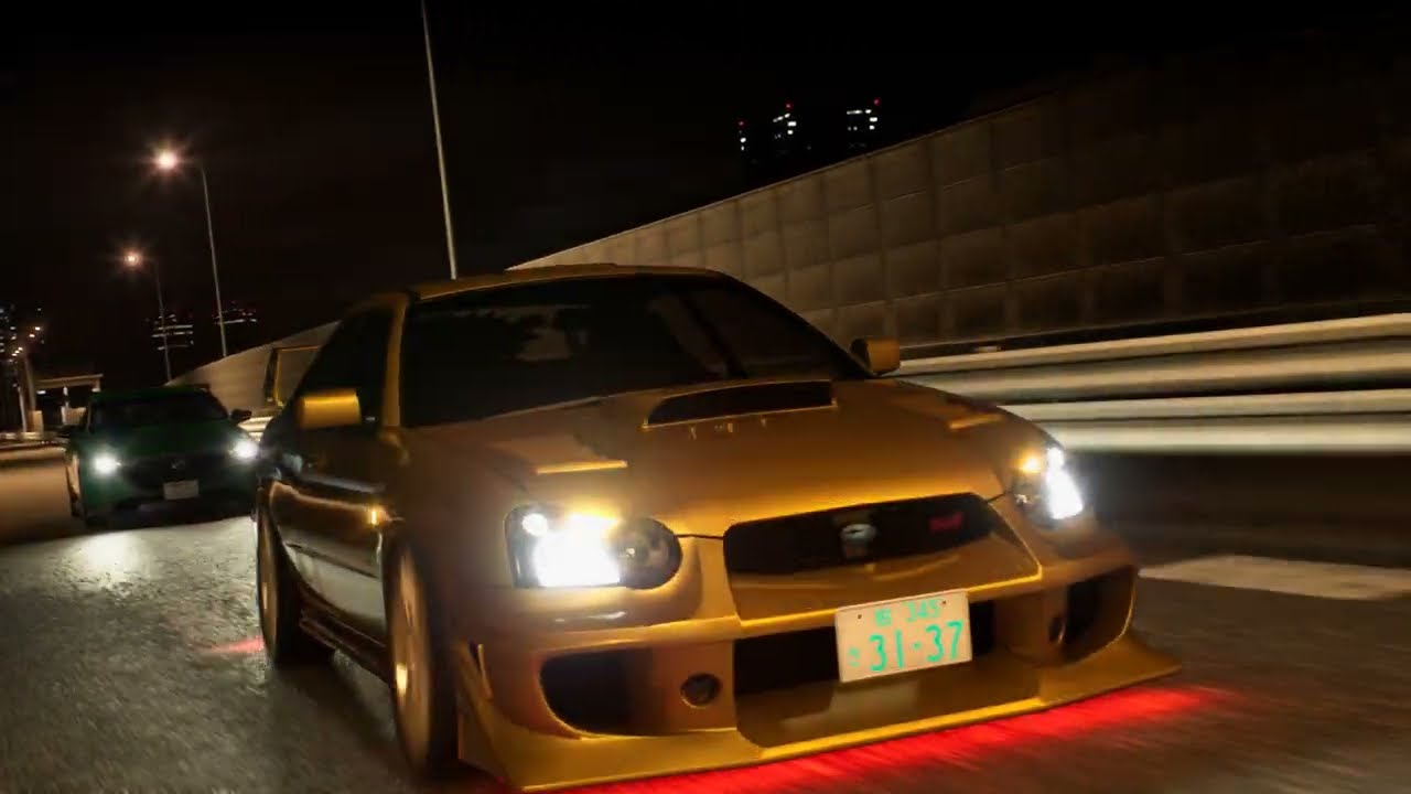 夜明けのランナー Wanderer Found | White Leopard of Yokohama!! | Tokyo Xtreme Racer