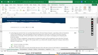 Illustrated Excel 365/2021 | Module 5: End of Module Project 2 Home Project Supply