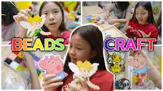 เรียงเม็ดบีชด์  บีชด์คราฟ  คัลเลอร์บีชด์  Beads Craft  l โฟกัส