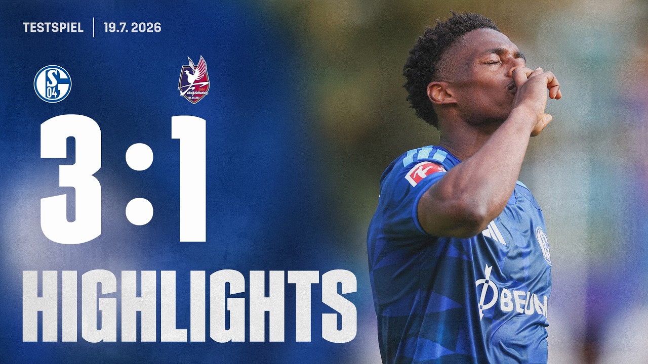 FC Schalke 04 3–1 Fagiano Okayama full highlights