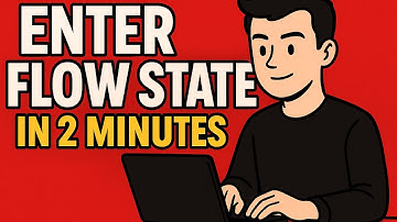 How to Easily Enter Flow State in 2 Minutes | Focus & Productivity Hack ⚡🧠