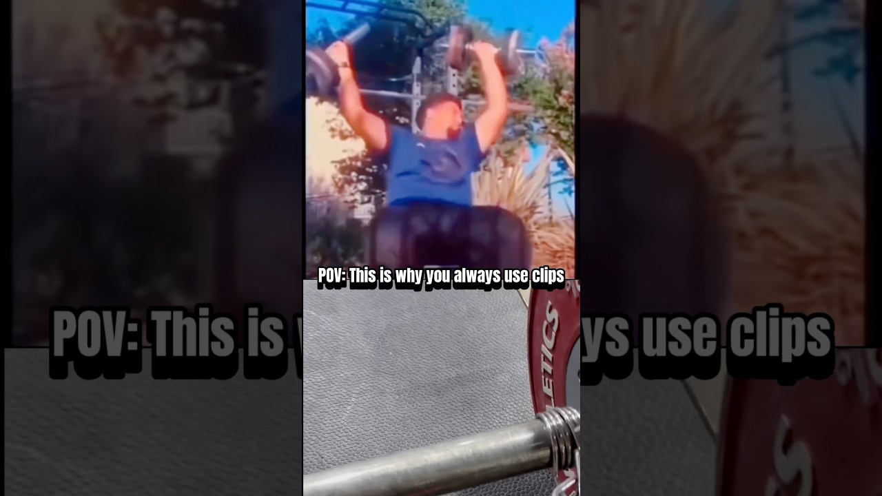 POV: This is why you always use clips!!? 🤯☠️