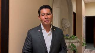 San Jose candidate Bien Doan reacts to election lead