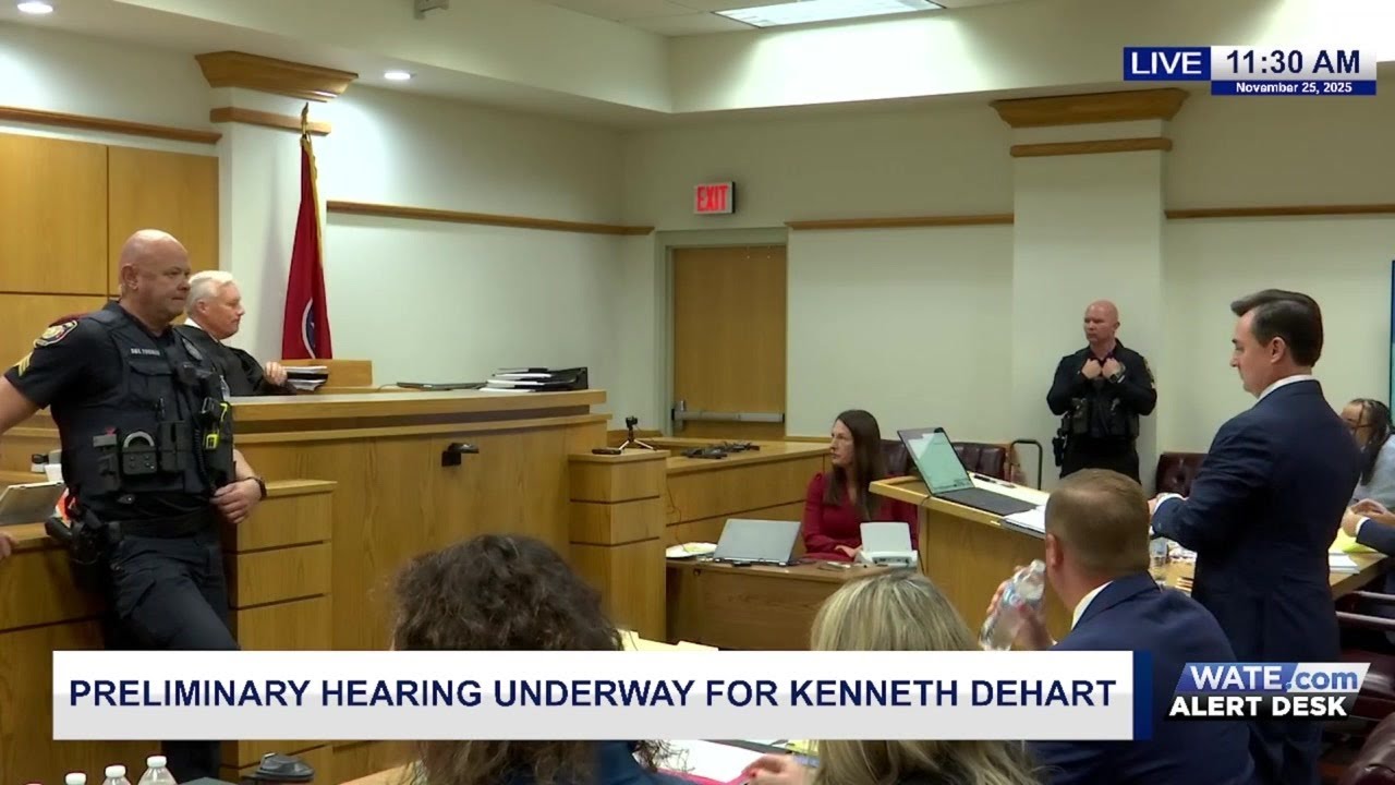 Lawyer cross-examines Shelby Eggers in DeHart Hearing