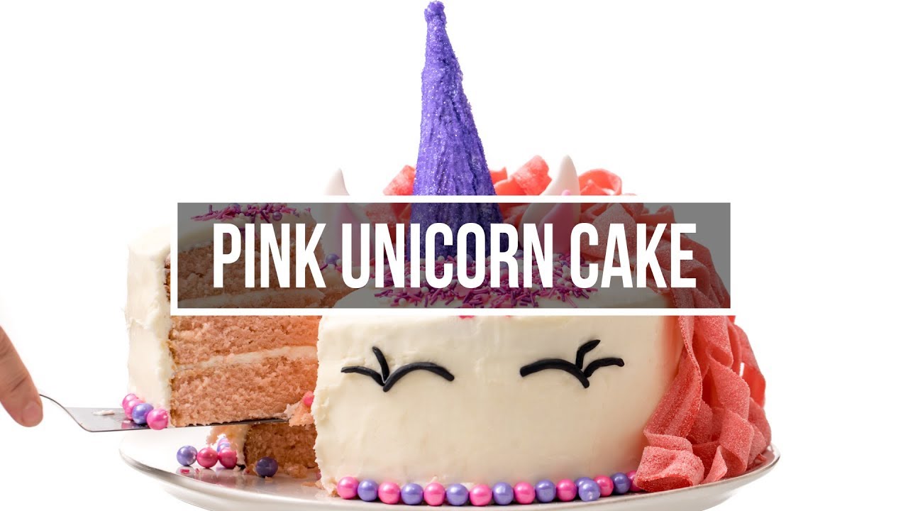 Easy Unicorn Ice Cream Cake - Cutesy Crafts