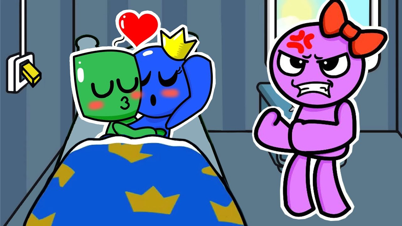 Blue's First Kiss (Rainbow Friends) 