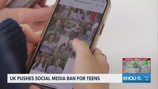 UK proposes nationwide social media ban for children under 16