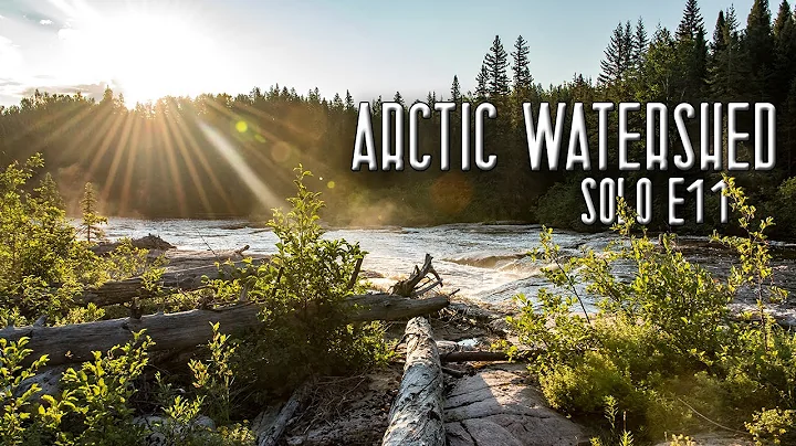 11 Days Solo Wilderness Camping in the Arctic Watershed -E.11 - Solo Rapids & Old Forest Fire