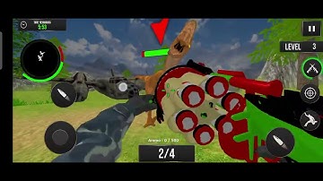 Wild Dino Hunting - Dinosaur Hunter Games - Android Gameplay #2